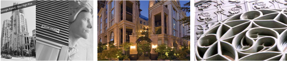 Architectural homes in Vancouver
